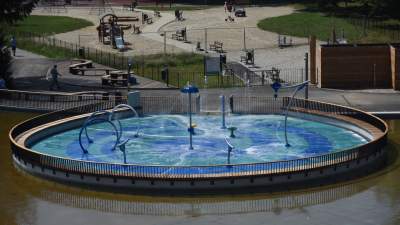 Wodne atrakcje w parku Jordana (fot. Marek Lasyk) - zdjęcie 7