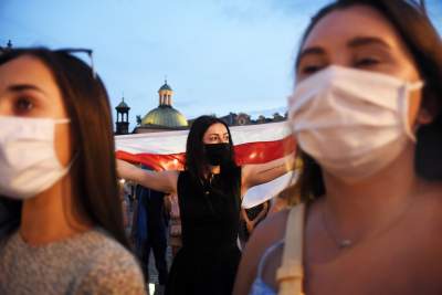 Wolność dla Białorusi. Kraków przeciwko krwawemu reżimowi - zdjęcie 32