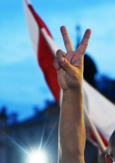 Wolność dla Białorusi. Kraków przeciwko krwawemu reżimowi - zdjęcie 28