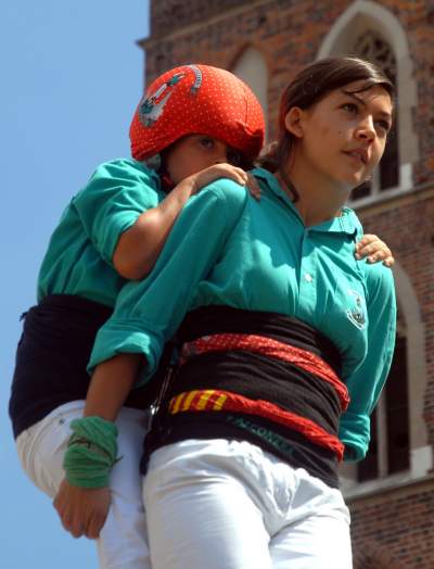 Wieże z ludzi w Krakowie. Z czasów gdy nie było koronawirusa... - zdjęcie 29