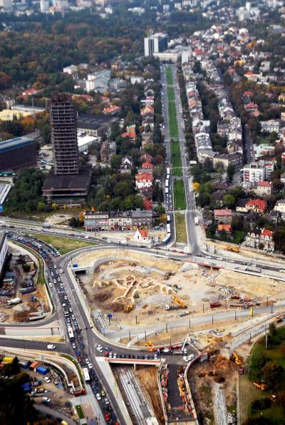 Przebudowa ronda Mogilskiego