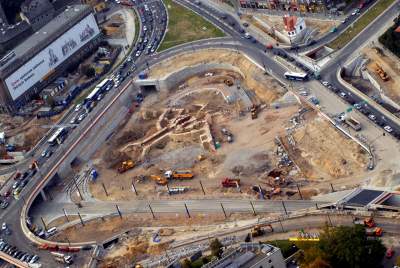 Przebudowa ronda Mogilskiego