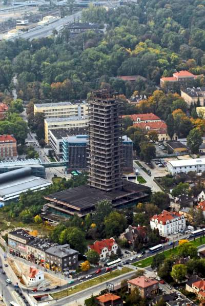 Kraków rok 2007. Zdjęcia ze... sterowca - zdjęcie 12