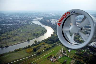 Kraków rok 2007. Zdjęcia ze... sterowca - zdjęcie 20