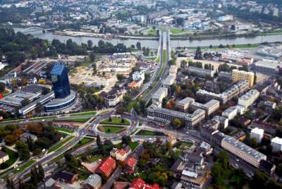 Za "Błękitkiem" nie było jeszcze osiedla Wiślane Tarasy