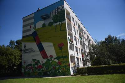 Zamiast kibolskich bazgrołów - nowy mural przy Krowoderskich Zuchów - zdjęcie 1