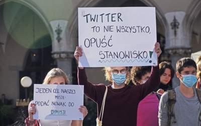 "Strefa wolna od kurator Barbary Nowak". Protest w Krakowie - zdjęcie 4