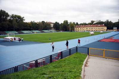 Rozbiórka zabytkowej trybuny na stadionie Wawelu - zdjęcie 16