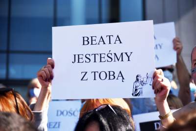 "Dziś Beata jutro Wy". W obronie sędzi, która wygrała proces z Ziobrą - zdjęcie 9
