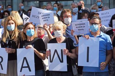 "Dziś Beata jutro Wy". W obronie sędzi, która wygrała proces z Ziobrą - zdjęcie 6