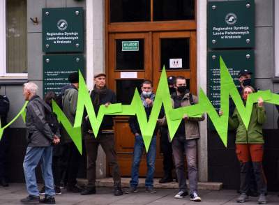 Krakowscy ekolodzy w obronie Puszczy Karpackiej - zdjęcie 15