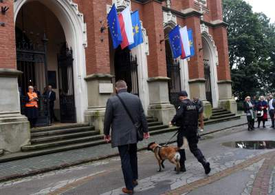 Wirus i alarm bombowy: zakłócona inauguracja roku na Uniwersytecie Jagiellońskim - zdjęcie 8