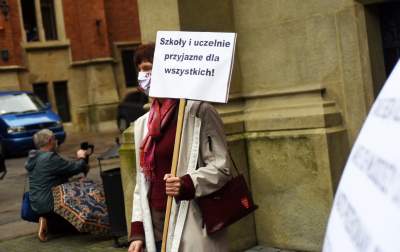 "Myśleliśmy, że gorzej nie będzie". Protest przeciwko ministrowi - zdjęcie 7