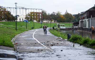 Bulwary wiślane: krajobraz po deszczu - zdjęcie 9