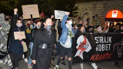 Kobiety nie odpuszczają! Kolejny protest w Krakowie - zdjęcie 27