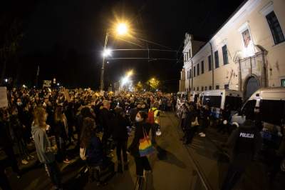 Strajk Kobiet zablokował Kraków, fot. Jan Graczyński - zdjęcie 19