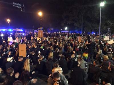 Strajk Kobiet zablokował Kraków, fot. Jan Graczyński - zdjęcie 9