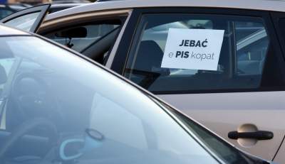 Samochodowy Strajk Kobiet, fot. Marek Lasyk - zdjęcie 10