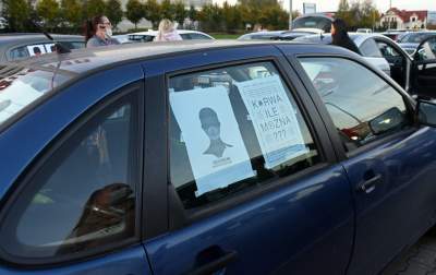 Samochodowy Strajk Kobiet, fot. Marek Lasyk - zdjęcie 4