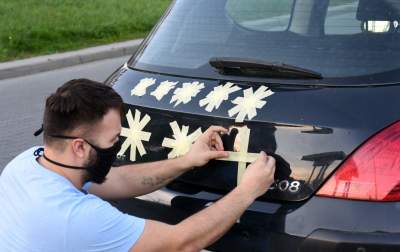 Samochodowy Strajk Kobiet, fot. Marek Lasyk - zdjęcie 5