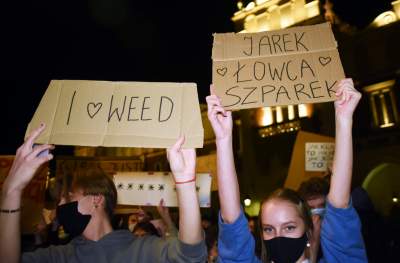 Tak "robili hałas" na Rynku. Akcja Strajku Kobiet - zdjęcie 9