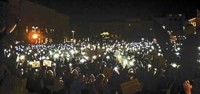 Tak "robili hałas" na Rynku. Akcja Strajku Kobiet - zdjęcie 34