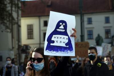 Środowy Strajk Kobiet w obiektywie Lasyka - zdjęcie 10