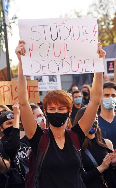 Środowy Strajk Kobiet w obiektywie Lasyka - zdjęcie 35