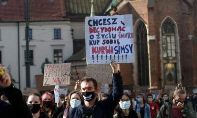 Środowy Strajk Kobiet w obiektywie Lasyka - zdjęcie 2