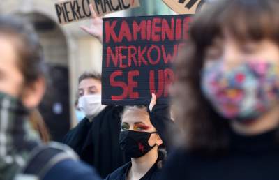 Środowy Strajk Kobiet w obiektywie Lasyka - zdjęcie 14