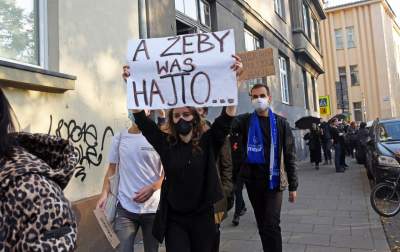 Środowy Strajk Kobiet w obiektywie Lasyka - zdjęcie 30