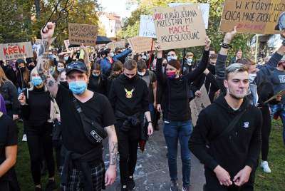 Środowy Strajk Kobiet w obiektywie Lasyka - zdjęcie 21