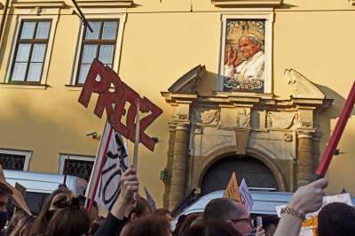 Środowy Strajk Kobiet w obiektywie Lasyka - zdjęcie 40