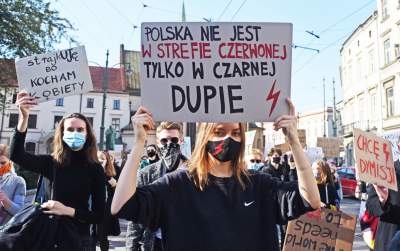 Środowy Strajk Kobiet w obiektywie Lasyka - zdjęcie 9