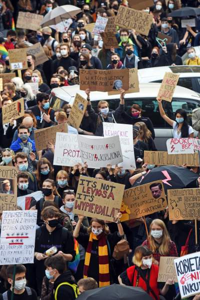 Środowy Strajk Kobiet w obiektywie Lasyka - zdjęcie 26