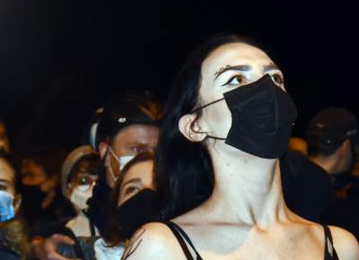 Cichy protest na Franciszkańskiej 3 (2 listopada 2020, fot. Marek Lasyk) - zdjęcie 29