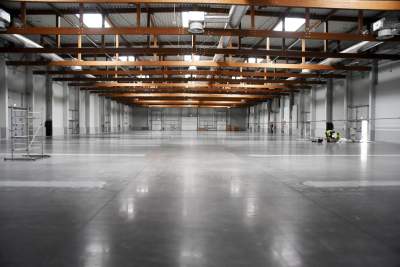 Rozpoczęła się budowa szpitala tymczasowego w halach EXPO - zdjęcie 1