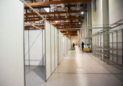 Hala EXPO Kraków zamienia się w szpital - zdjęcie 10