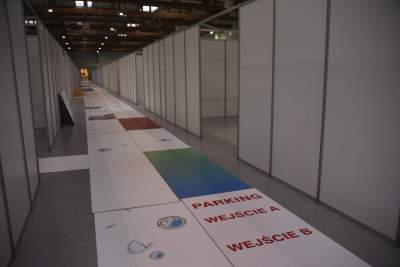 Hala EXPO Kraków zamienia się w szpital - zdjęcie 5
