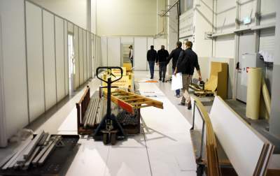 Hala EXPO Kraków zamienia się w szpital - zdjęcie 13