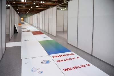 Hala EXPO Kraków zamienia się w szpital - zdjęcie 14