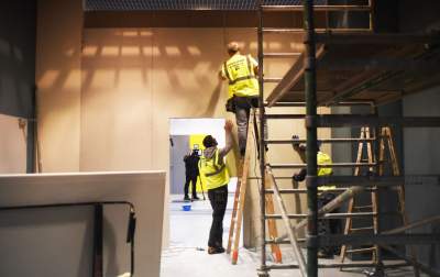 Hala EXPO Kraków zamienia się w szpital - zdjęcie 15