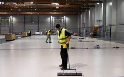 Hala EXPO Kraków zamienia się w szpital - zdjęcie 18