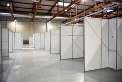 Hala EXPO Kraków zamienia się w szpital - zdjęcie 11