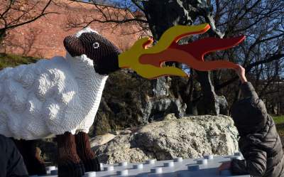 Waleczna owca obok Smoka Wawelskiego - zdjęcie 4