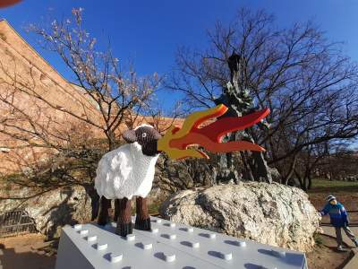 Waleczna owca obok Smoka Wawelskiego - zdjęcie 3