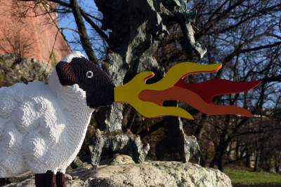 Waleczna owca obok Smoka Wawelskiego - zdjęcie 9