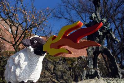 Waleczna owca obok Smoka Wawelskiego - zdjęcie 11