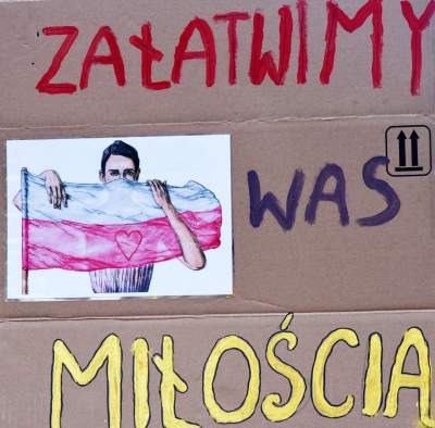 Protest matek Polek z dziećmi: barwny i spokojny... - zdjęcie 30