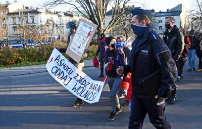 Protest matek Polek z dziećmi: barwny i spokojny... - zdjęcie 22